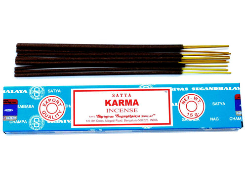 Bâtonnets d'Encens Satya 15 g – Karma