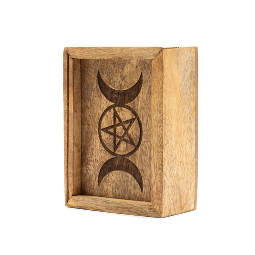 Petite Boîte à Tarot avec Porte-Cartes