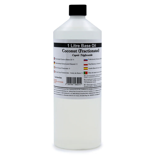 Huile Végétale de Coco Fractionnée – 1 Litre