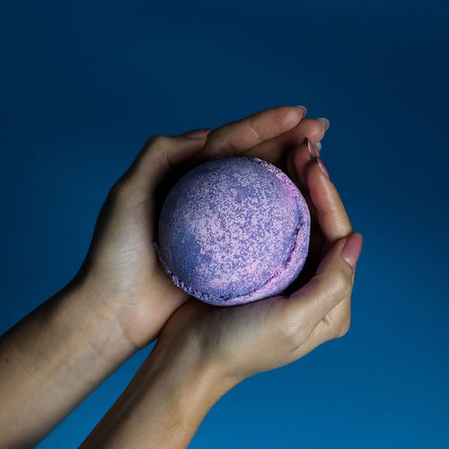 Coffret de 3 Boules de Bain à la Violette