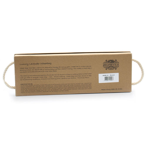 Bouillotte Sèche Blé & Lavande – Coffret Cadeau Floraison