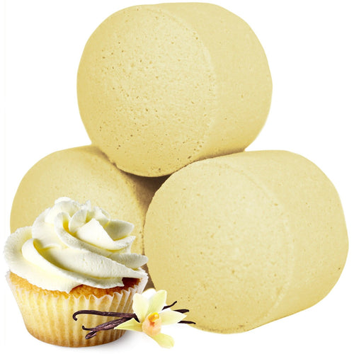 Boîte de Perles de Bain Effervescentes 1,3 kg – Cupcake Vanille