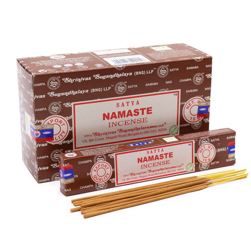 Bâtonnets d'Encens Satya 15 g – Namaste