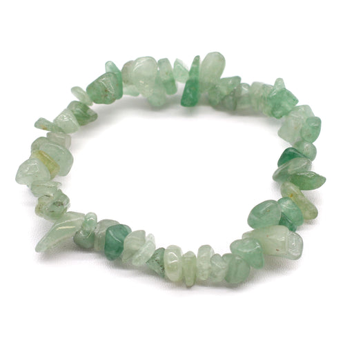 Bracelet en Pierres Naturelles Jade – Élastique Ajustable