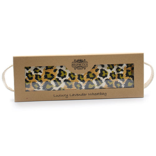 Bouillotte Sèche à la Lavande en Coffret Cadeau – Léopard