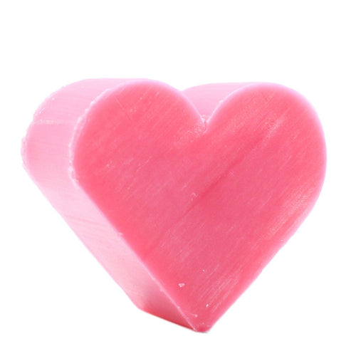 Savons Invités Cœur Rose Sauvage – Lot de 10