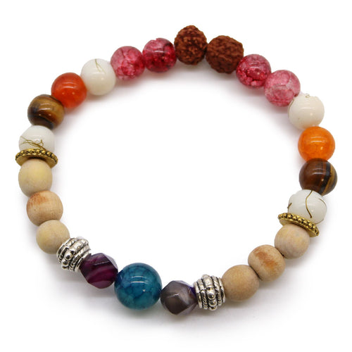 Bracelet en Pierres Naturelles Tri Hita Karana – Gratitude