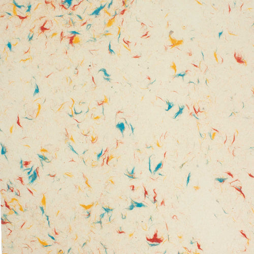 Papier Artisanal Lokta A4 – Lot de 20 Feuilles Floral Coton Mixte