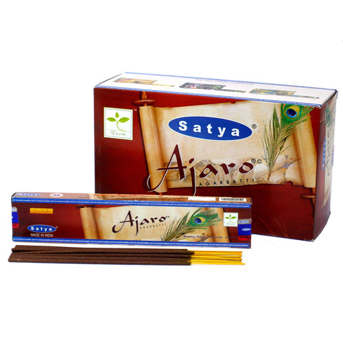 Encens Satya Ajaro – Bâtonnets Indiens 15 g