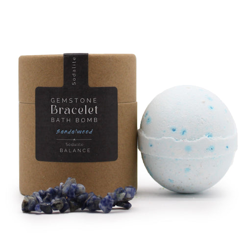 Bombe de Bain Bracelet en Pierres Naturelles – Sodalite