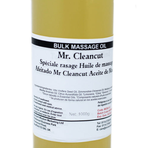 Huile de Massage 1 kg – Rasage Mr Cleancut