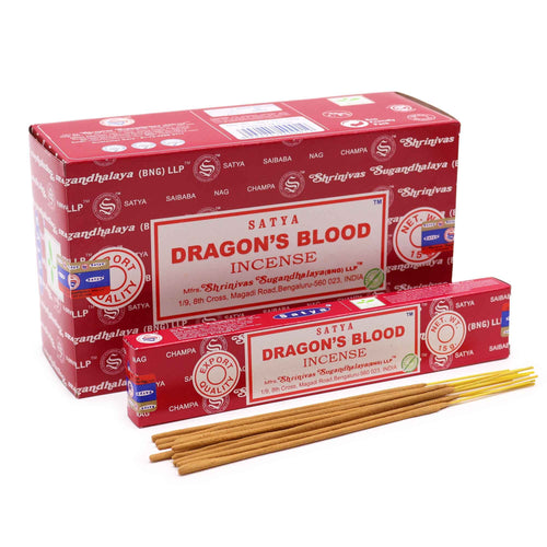 Bâtonnets d'Encens Satya 15 g – Sang de Dragon