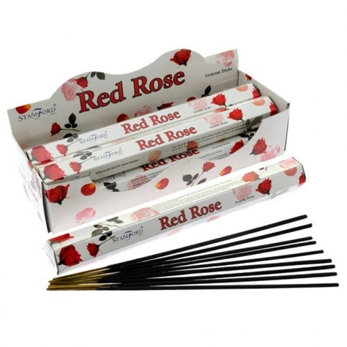 Cônes d'Encens Premium – Rose Rouge