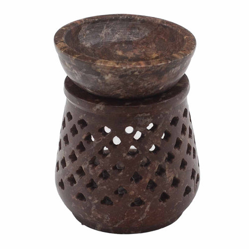 Brûle-Parfum en Stéatite 8 cm – Classique