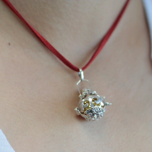 Clochette d'Ange en Argent 925 Magie – Pendentif 18 mm
