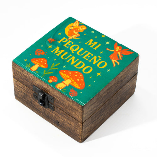 Boîte en Manguier Émaillée S – Mon Petit Monde