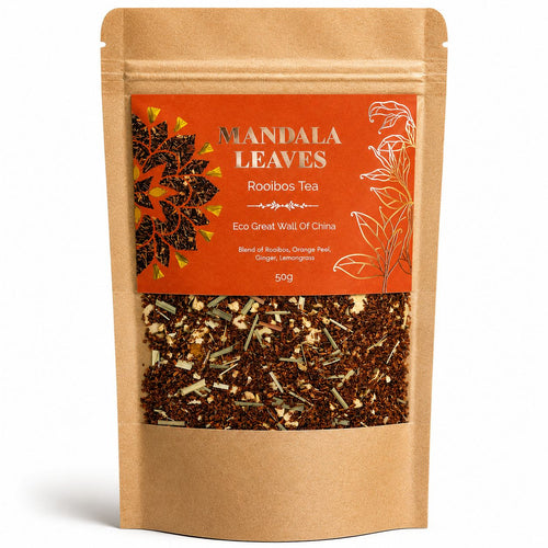 Thé Rooibos Bio Orange Gingembre & Citronnelle – 50 g