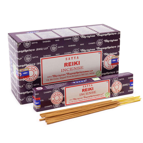 Bâtonnets d'Encens Satya 15 g – Reiki