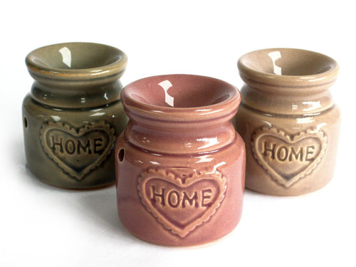 Brûle-Parfum Maison Home – Bleu Pierre, Petit Modèle