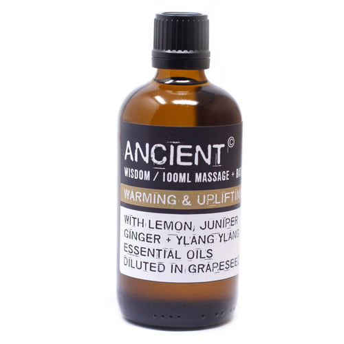 Huile de Massage Chaleureuse & Tonique – 100 ml