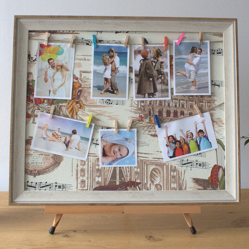 Cadre Photo à Pinces en Bois Grand Format – Mozart