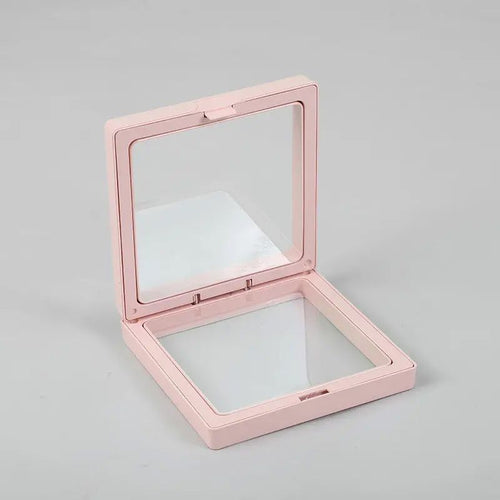 Cadre Flottant 3D Présentoir 7x7 cm – Rose