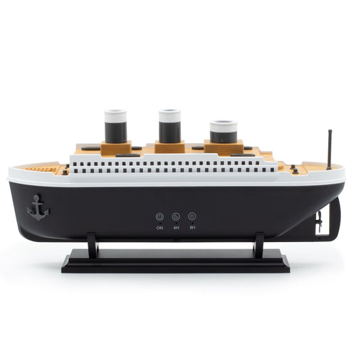 Diffuseur d'Arômes Bateau à Effet Brume avec LED Changeante