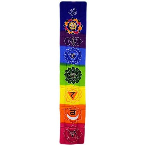 Bannière Murale Chakra Bali – Arc-en-Ciel