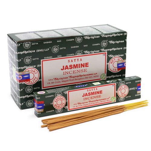 Bâtonnets d'Encens Satya Jasmin – 15 g