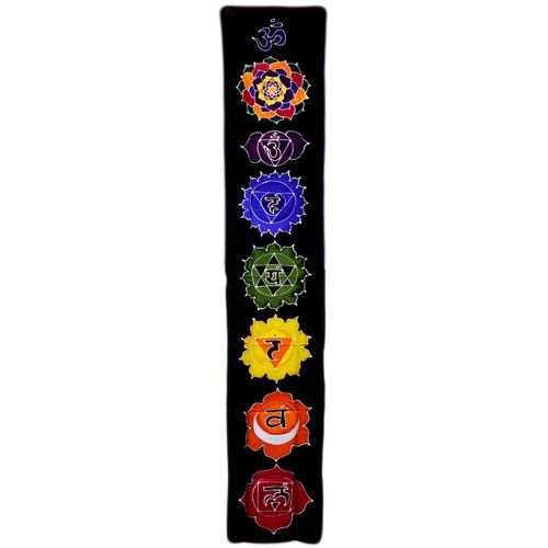 Bannière Murale Chakra Bali – Bleu Nuit
