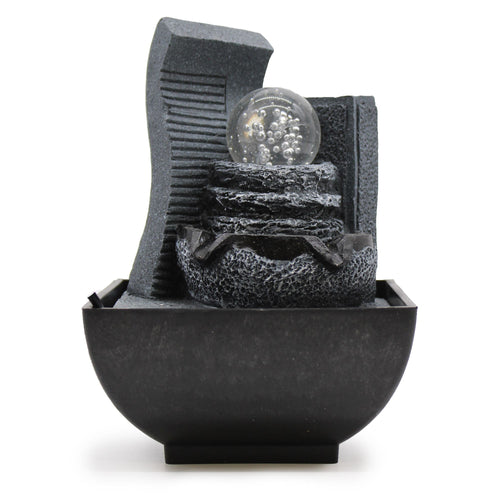 Fontaine d'Intérieur 18 cm – Cascade Rocheuse