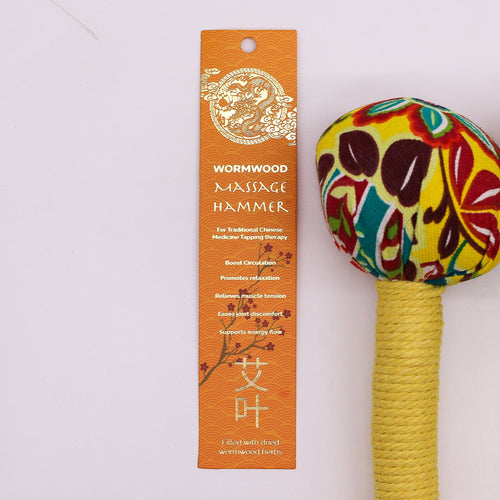 Marteau de Massage à l'Armoise – Jaune