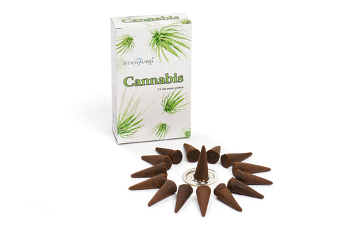 Cônes d'Encens Cannabis