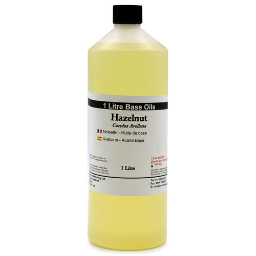 Huile Végétale de Noisette – 1 Litre