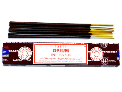 Bâtonnets d'Encens Satya 15 g – Opium
