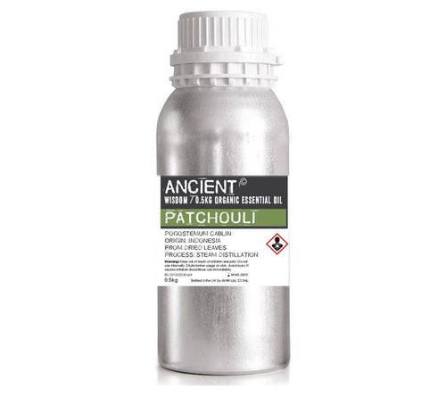 Huile Essentielle Bio de Patchouli 0,5 kg