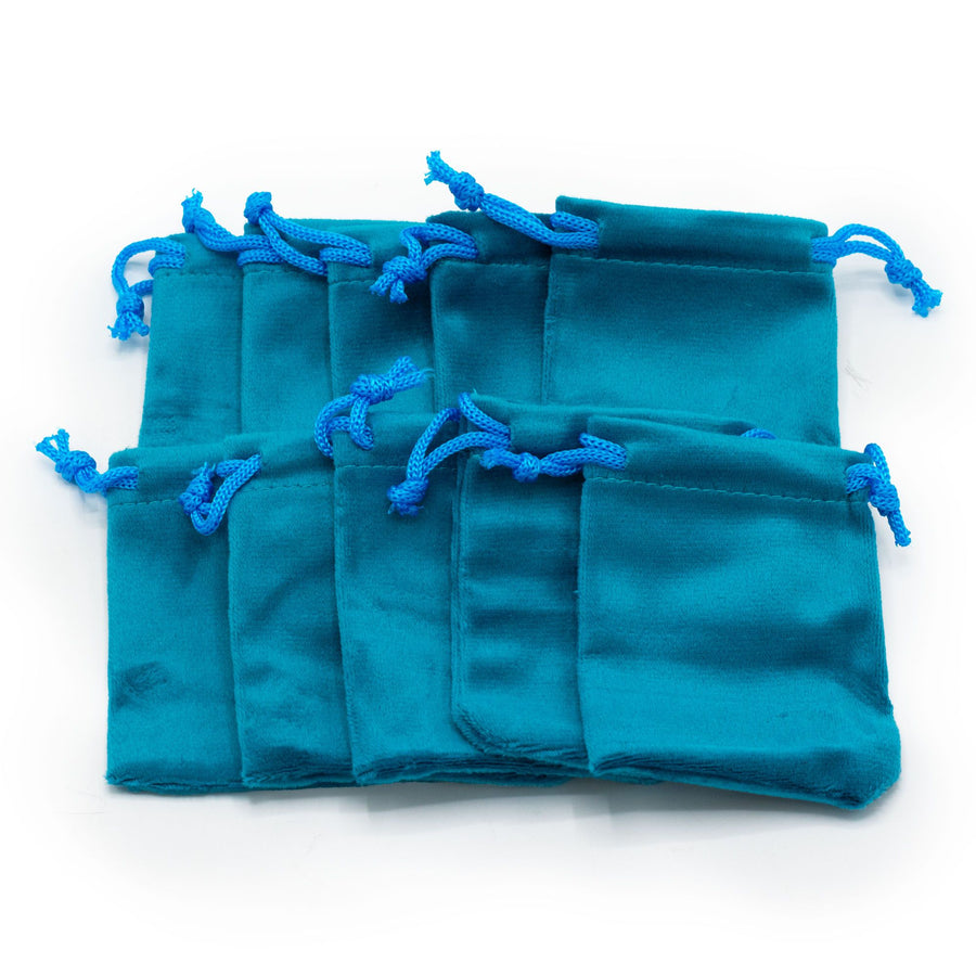 Lot de 100 Pochettes en Velours Petites 7x9 cm