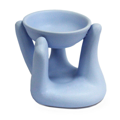 Brûle-Parfum Mains Ouvertes – Bleu