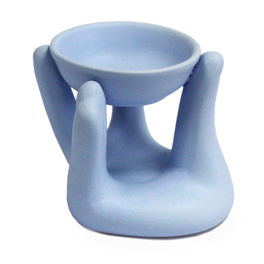Brûle-Parfum Mains Ouvertes – Bleu