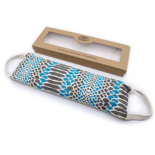 Bouillotte Sèche aux Graines de Blé et Lavande en Coffret – Hamsa