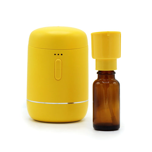 Nébuliseur d'Huiles Essentielles Sans Eau – USB-C, Jaune