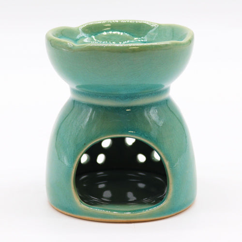 Brûle-Parfum Arbre de Vie en Céramique – Bleu