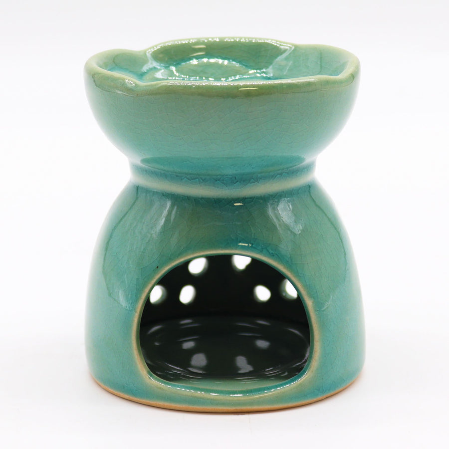 Brûle-Parfum Arbre de Vie en Céramique – Bleu