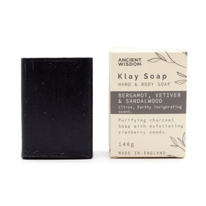 Savon à l'Argile Bergamote & Bois de Santal
