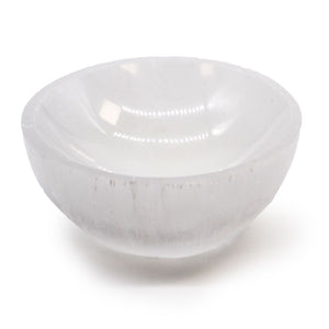 Bol en Sélénite Rond – 8 cm