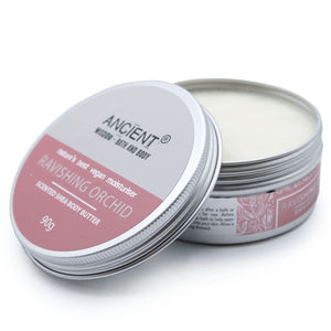 Beurre corporel au karité parfumé Orchidée – 90 g