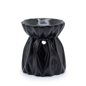 Brûle-parfum géométrique - Noir