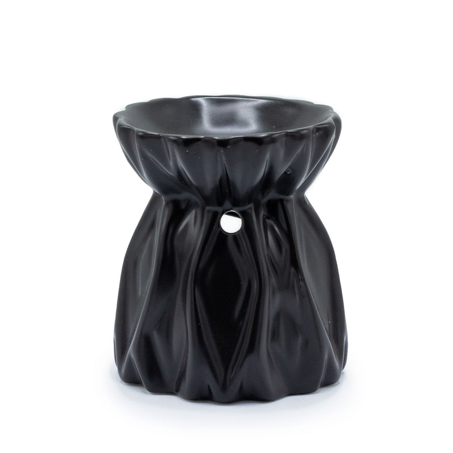 Brûle-parfum géométrique - Noir