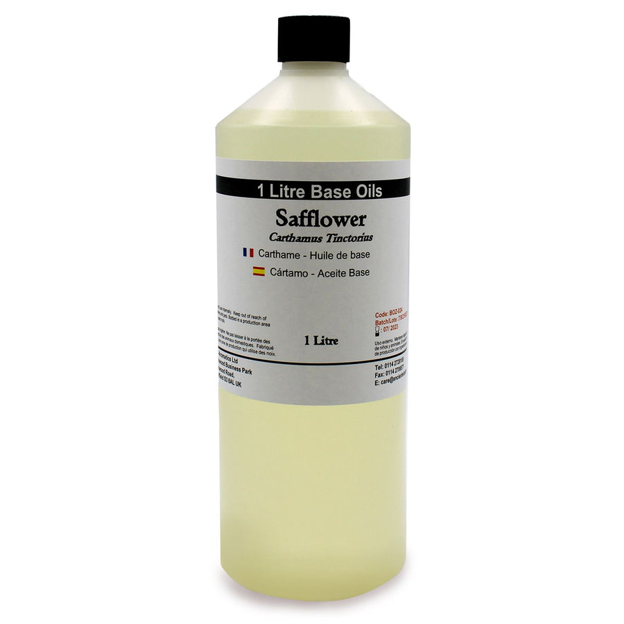 Huile de Carthame 100 % Naturelle – 1 Litre