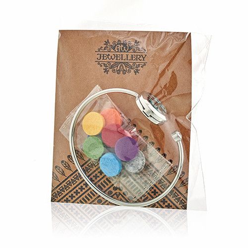 Bracelet Diffuseur d'Aromathérapie en Cristal - Libellule - 20 mm